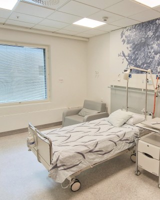 Sairaala Novan synnytysvuodeosaston perhehuone
